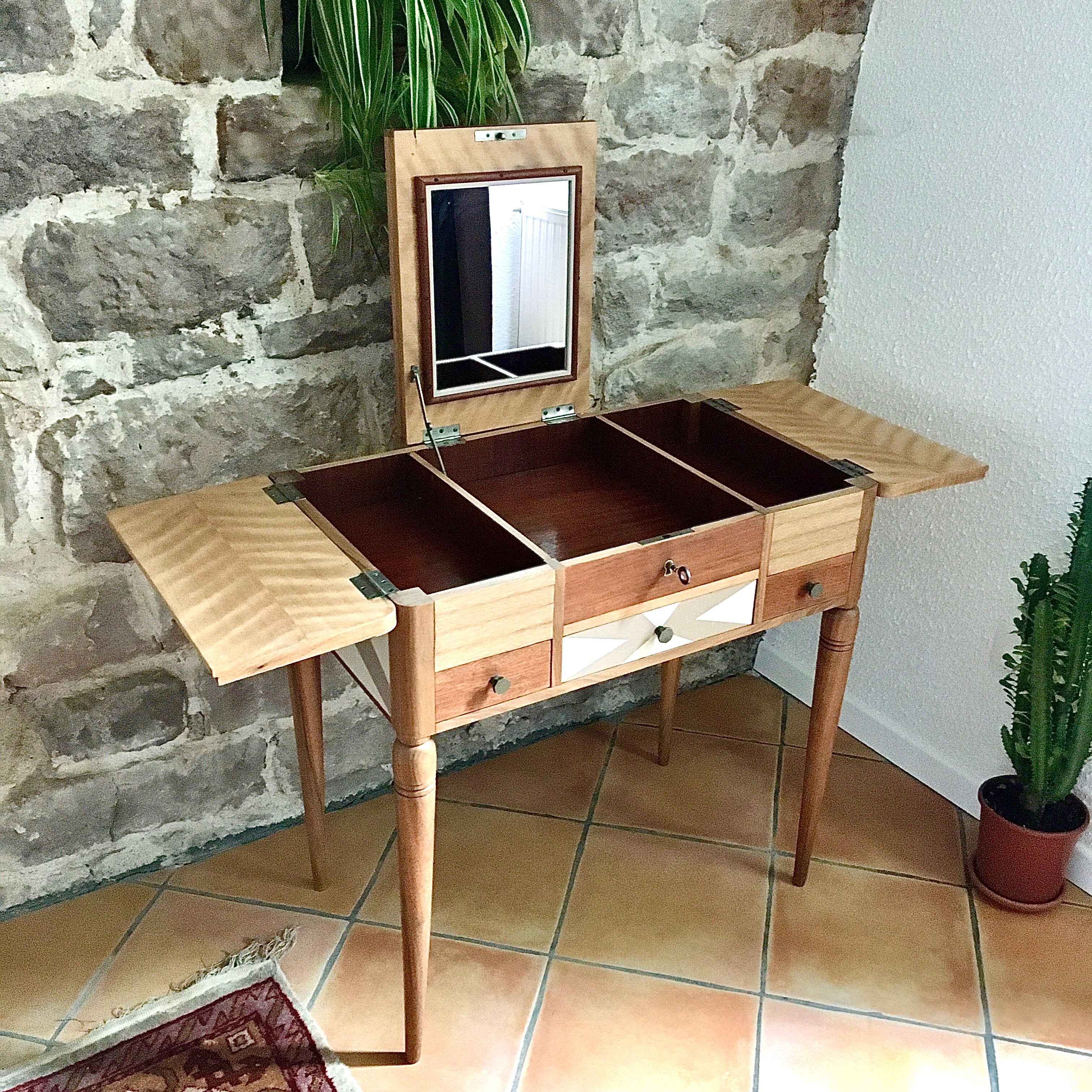 Vintage dressing table restyled