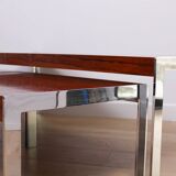 A set of vintage mid-century Merrow Associates coffee nesting tables - Rosewood