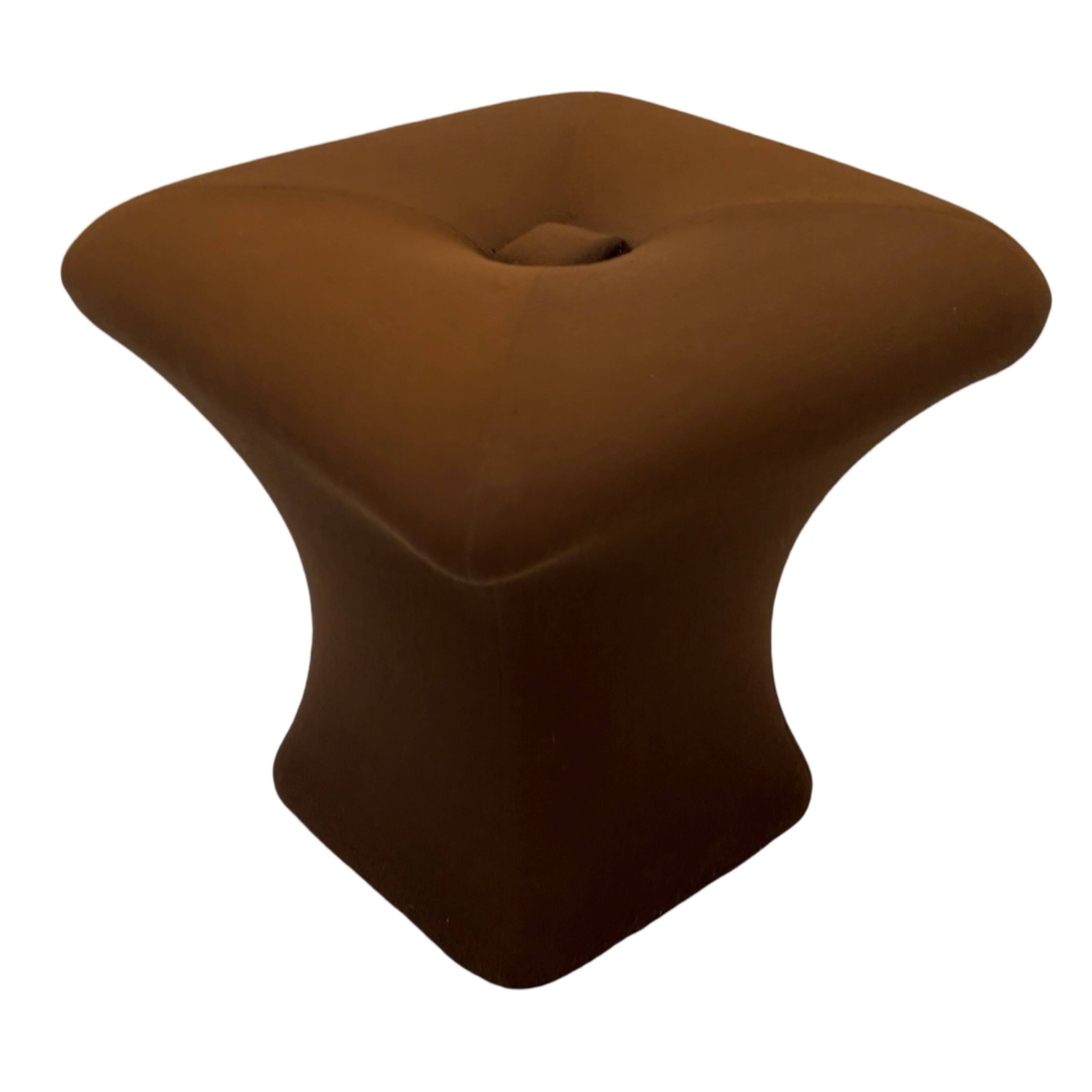 Vintage mushroom hocker or stool from the Netherlands 70's