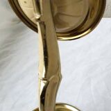 Pair of bronze wall sconces