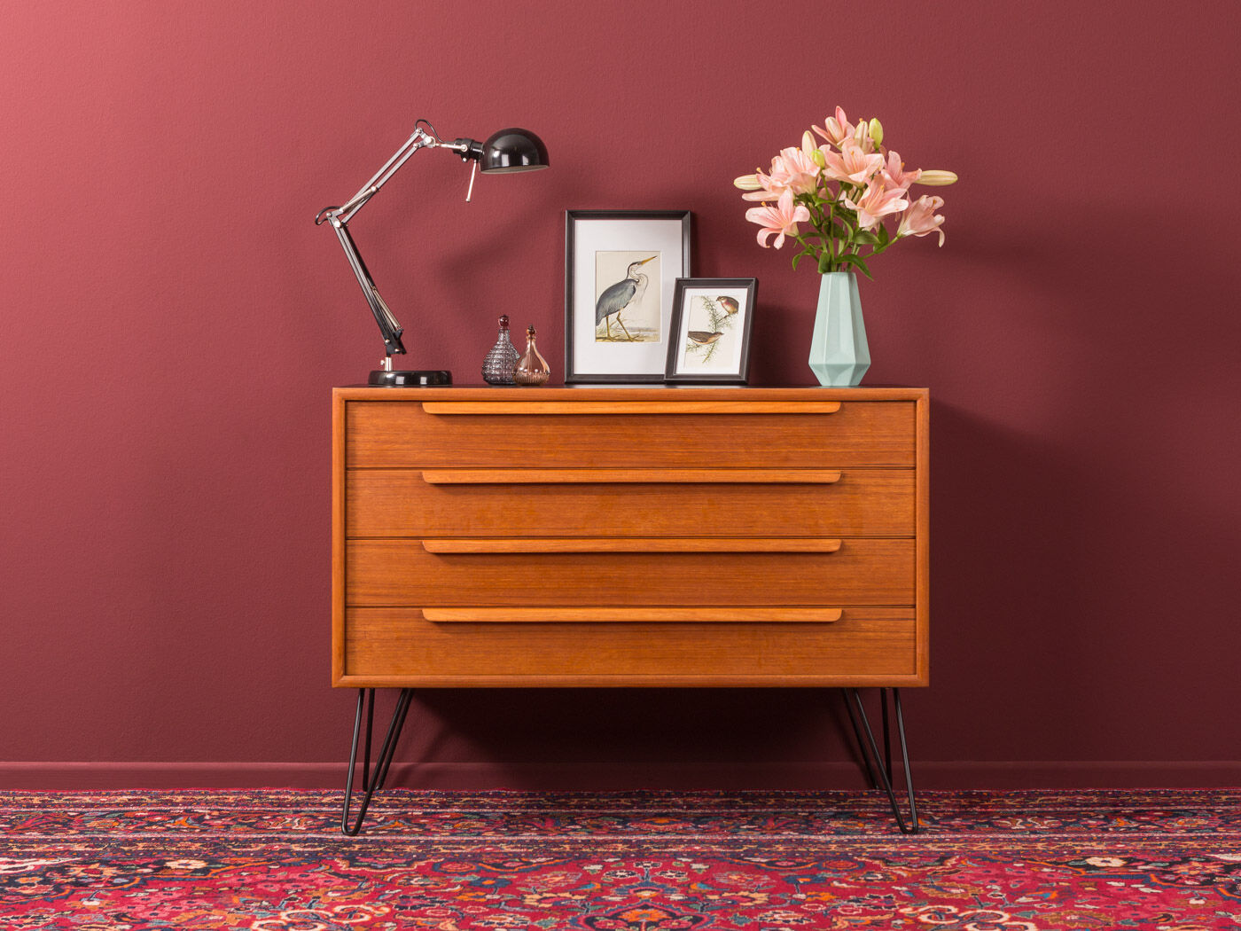Chest of drawers by Wk Möbel from the 1960s