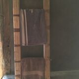 Raw wood farm ladder