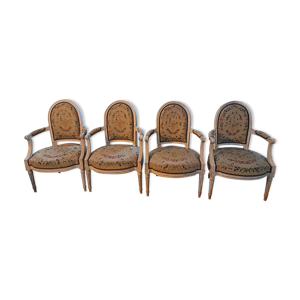 4 fauteuils d'époque - louis xvi