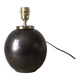 Ceramic ball lamp base signed Guérin