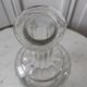 Late nineteenth century molded glass decanter