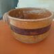 Old terracotta casserole