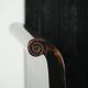 Chaise en bois noir / chaise d'appoint de style chinois
