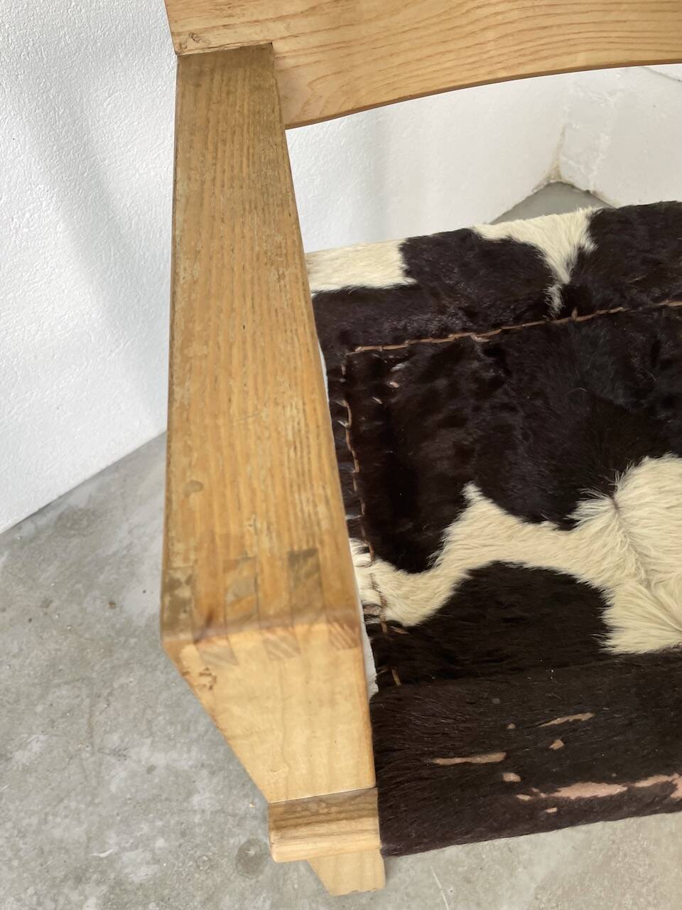 Oak chairs with armrests Ate Van Apeldoorn