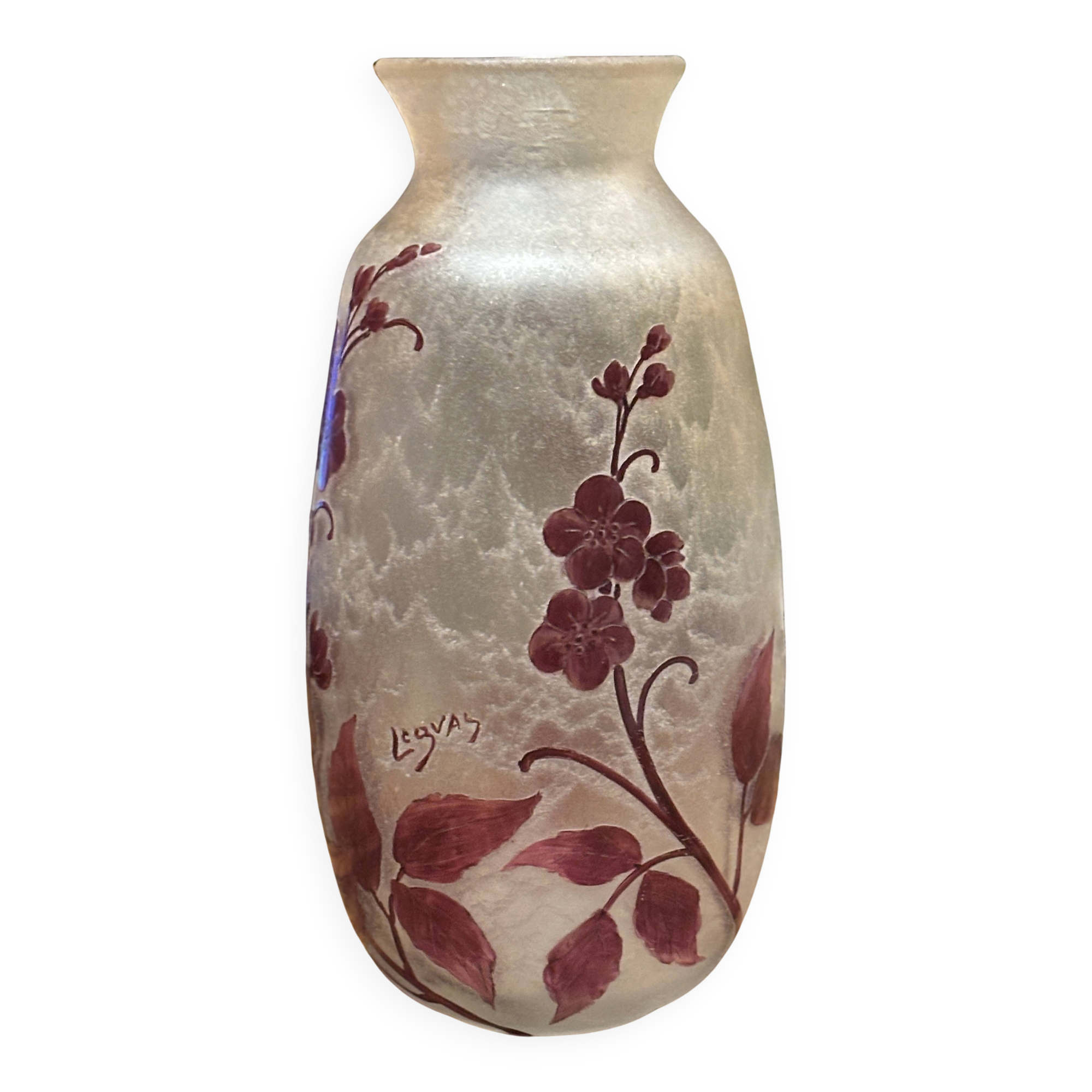 Collectible vase signed legras (1839/1916)