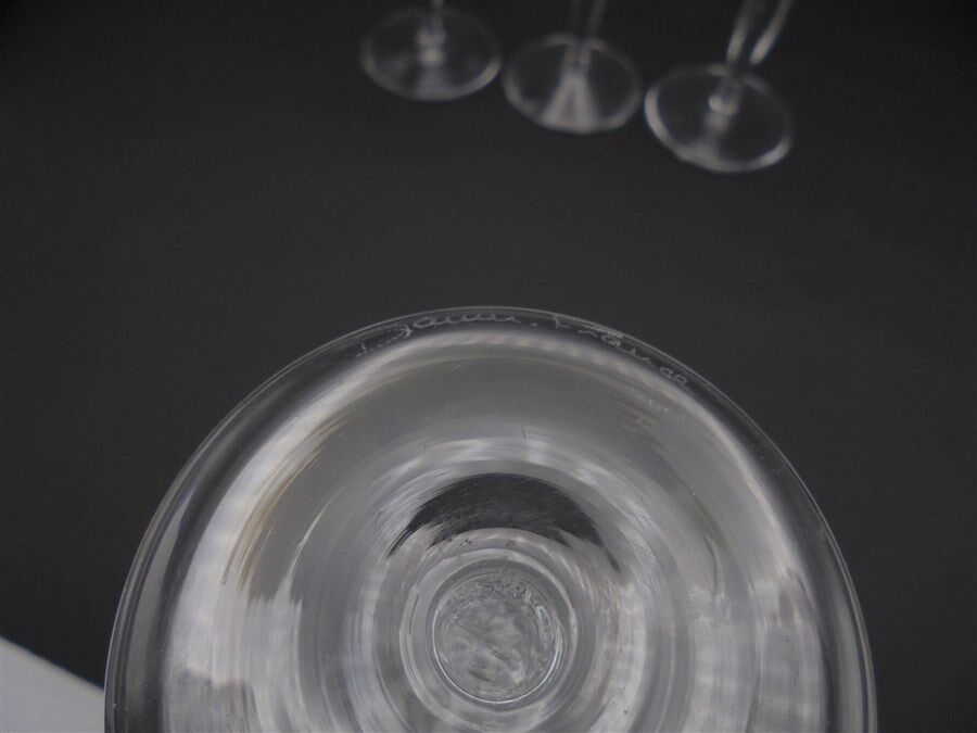 Crystal glasses daum