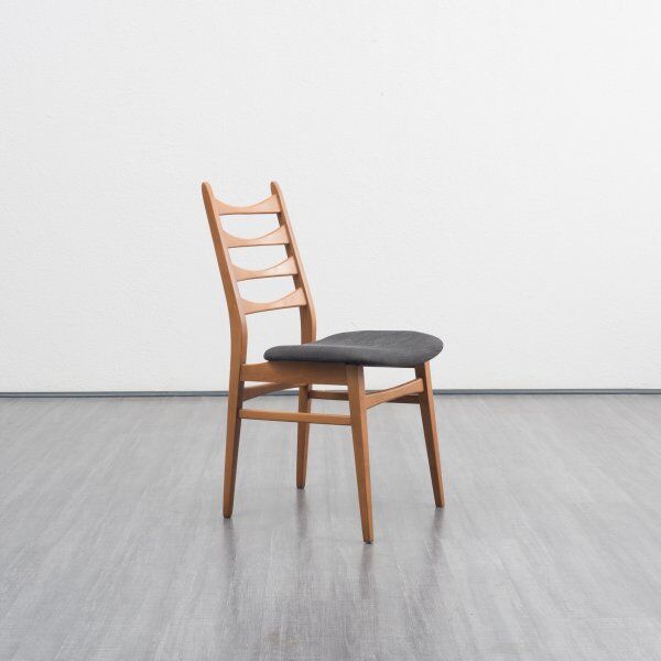 Set de chaises années 60 hêtre massif
