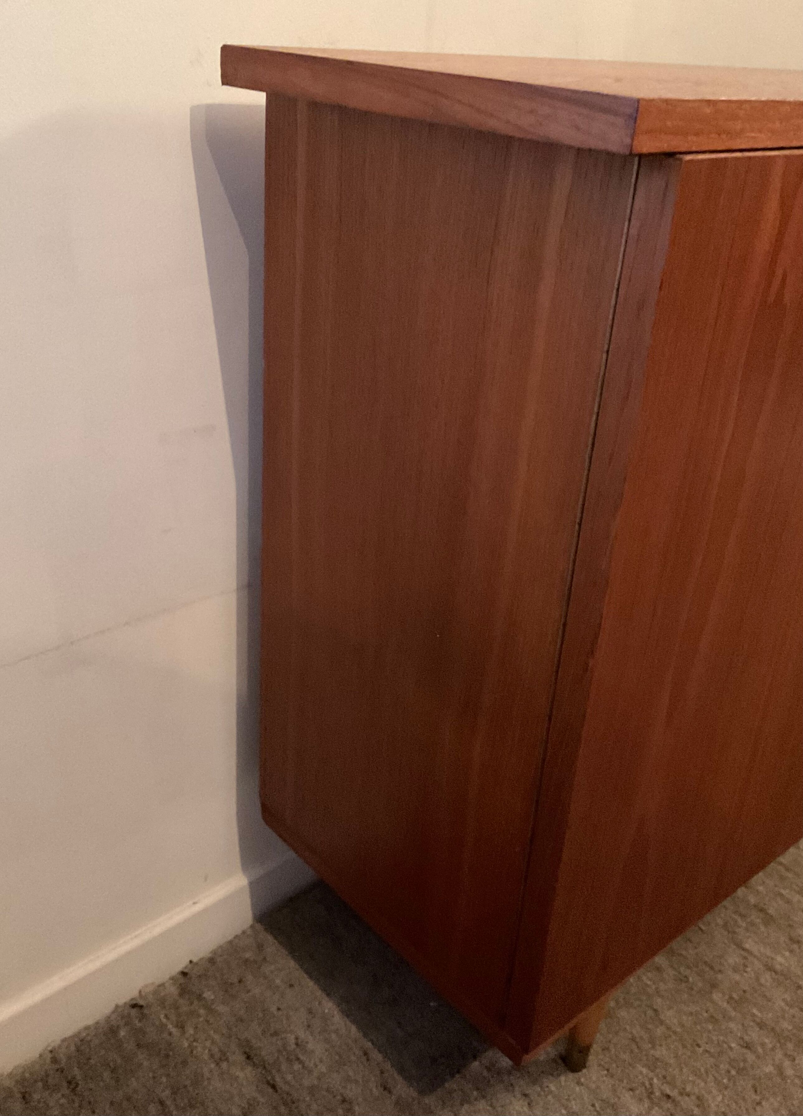 Scandinavian teak bookcase 60s