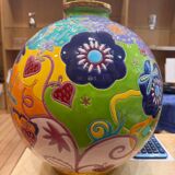 Vase Émaux de Longwy