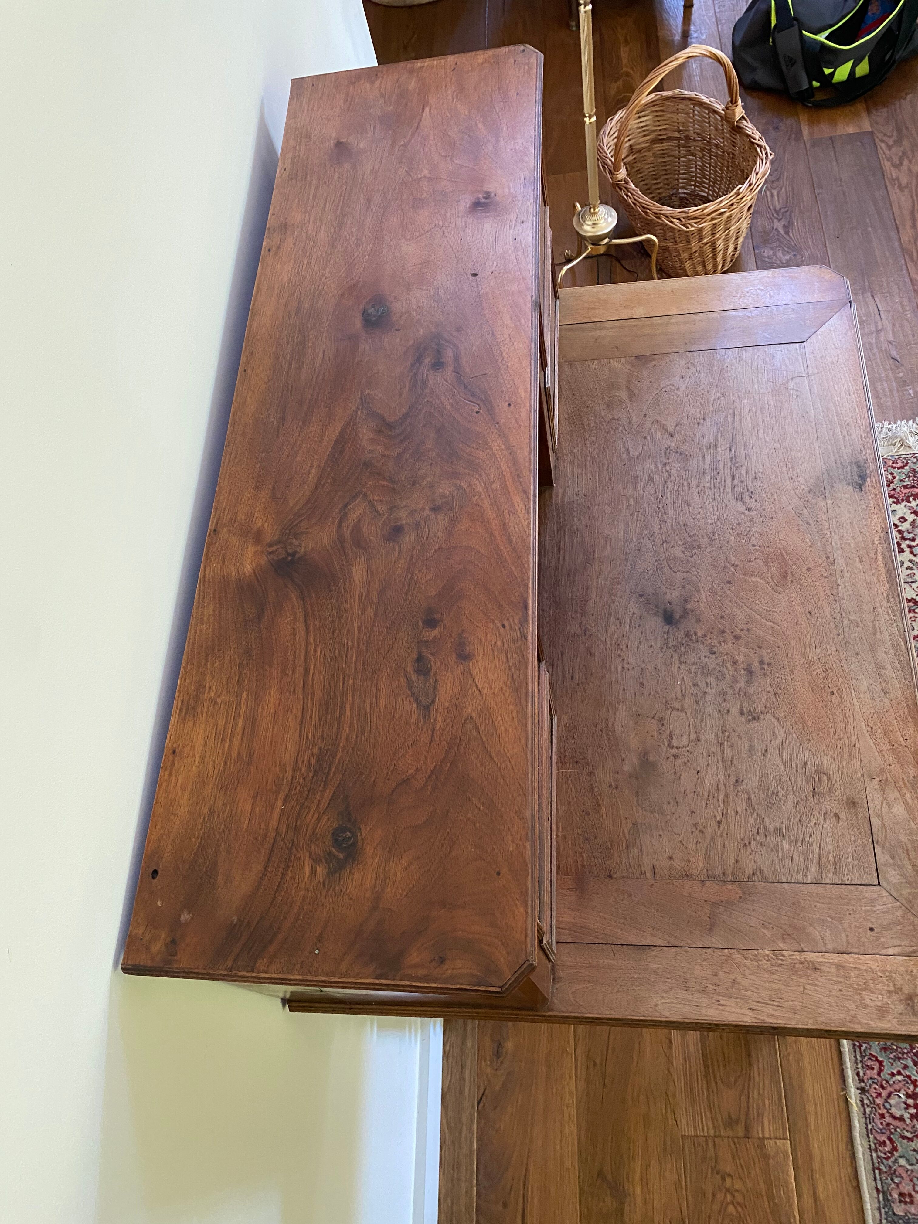 Vintage antique wooden desk