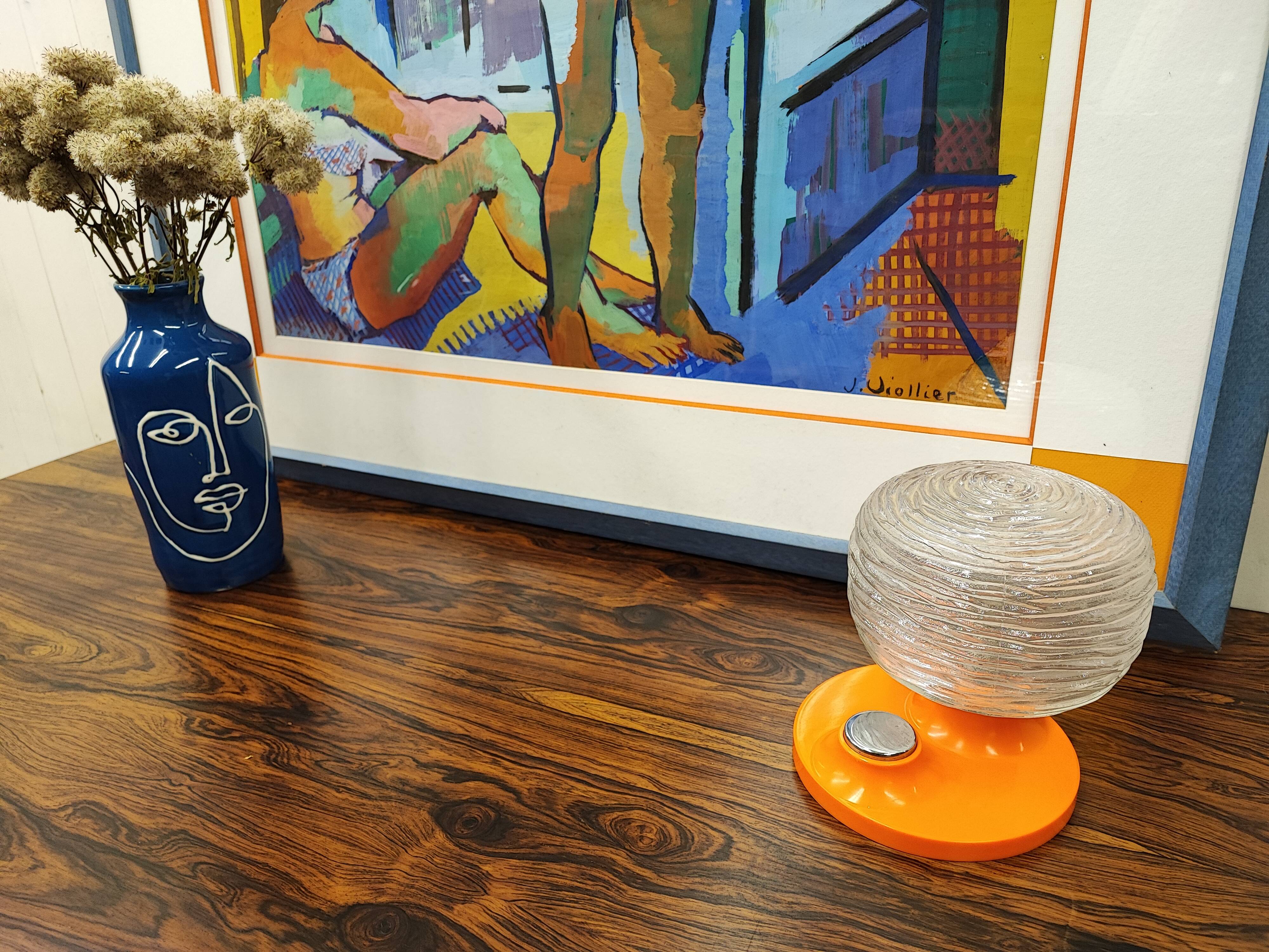 Space age lamp 1970 hillebrand