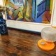 Space age lamp 1970 hillebrand