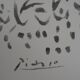 Pablo Picasso : Vive la Paix, Lithographie signée