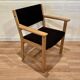 Set of 4 armchairs stamped Hans Wegner "Scandinavian design" 1960.