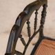 Napoleon III wooden and canning chair, 1920s
