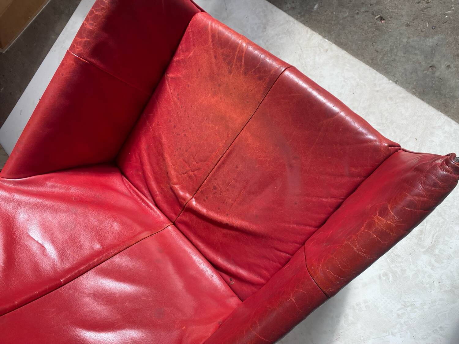 Leather Montis relax from the eighties/nineties