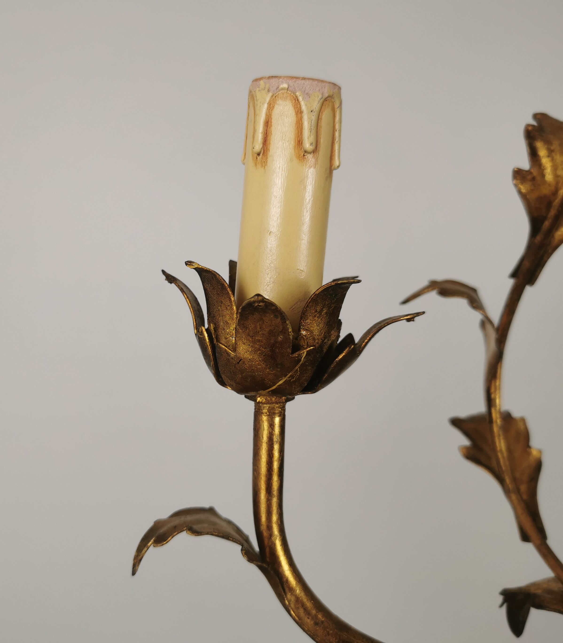 Lustre italien "feuilles"