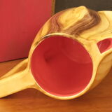 Pichet vallauris en céramique faux bois