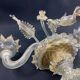 Large two-light wall lamp in Murano glass Venice