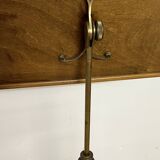 Lutrin / pupitre en bois et laiton ancien