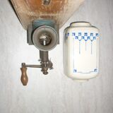 Vintage Goldenberg wall-mounted coffee grinder