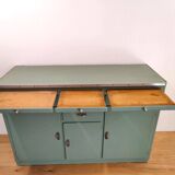 Vintage mado green style sideboard