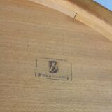Teak Round Severin Hansen Coffee Table for Haslev Mobelfabrik by Bovenkamp