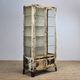 Vintage Steel And Glass Medical Cabinet, 1930's