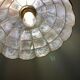 Vintage lampshade in mother-of-pearl and brass