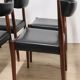 Set of 4 Scandinavian chairs in rosewood – Denmark – 1960s