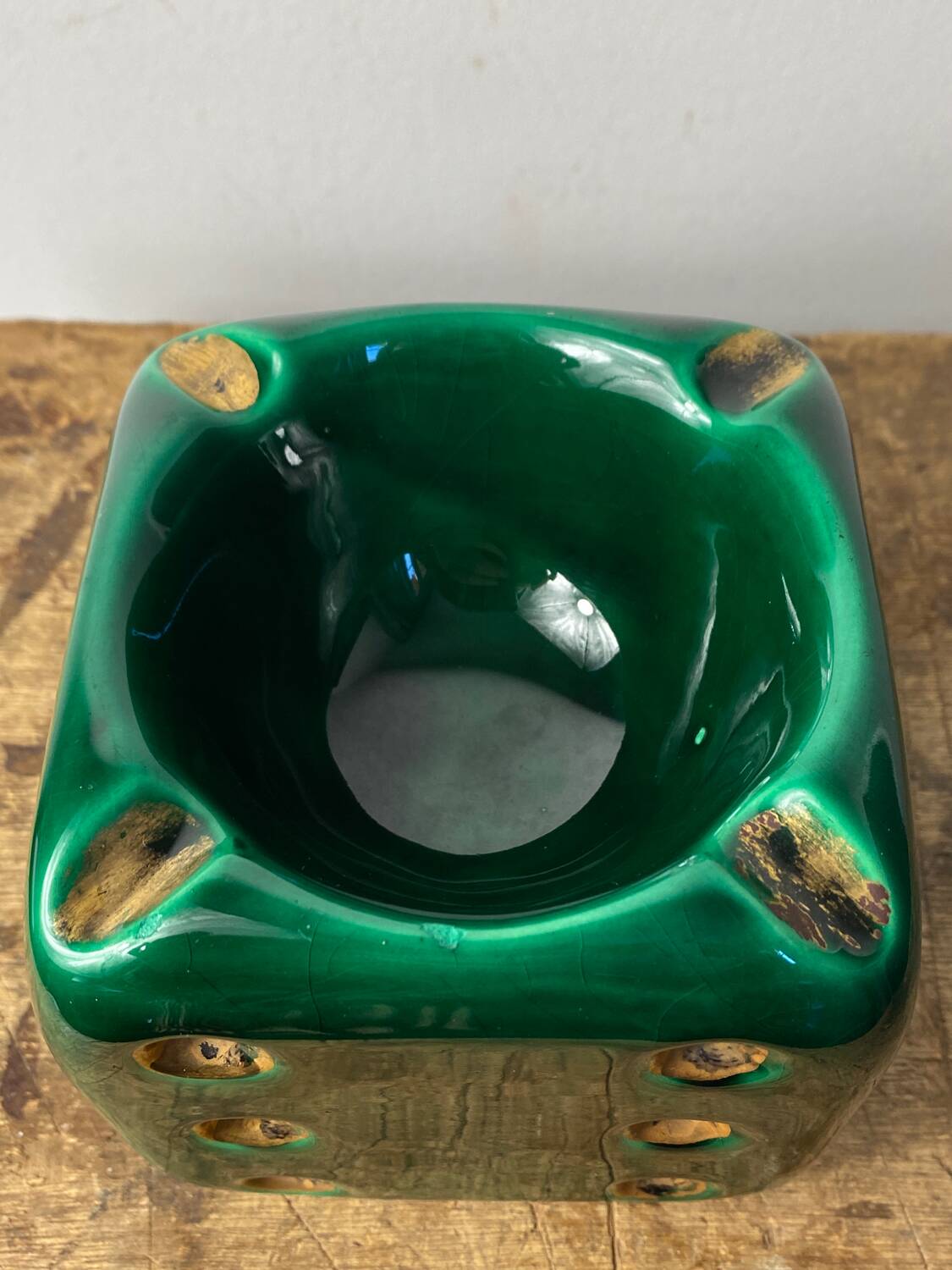 Ferlay Vallauris ceramic “big dice” ashtray