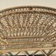 Rattan headboard Peacok 2 seats