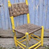 2 chairs +1 vintage sheepfold stool