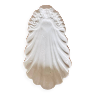 Old 19th century white dish