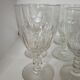 Lot de 10 verre à facettes à vin ou à eau