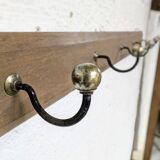 6-hook wall-mounted coat rack