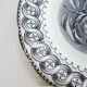 10 earthenware dessert plates signed HB Choisy le roi 19th century