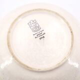 Gien earthenware salad bowl, Etna model, 1970s