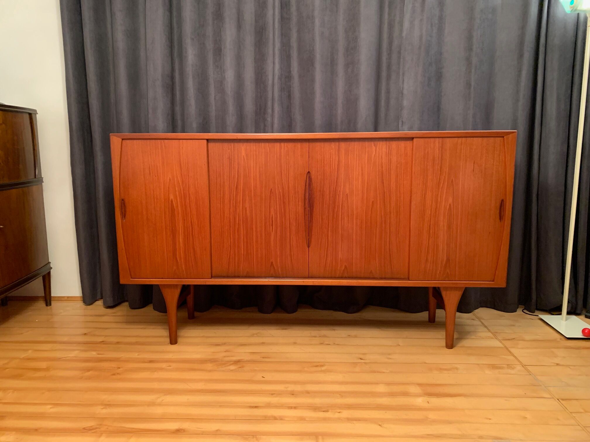 Sideboard by Henning Kjaernulf for Bruno Hansen Denmark 1960s