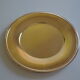 Round silver-plated serving plate or dish, diameter 30 cm.
