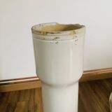 White ceramic console table