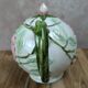 Antique ceramic teapot with floral design Fg
