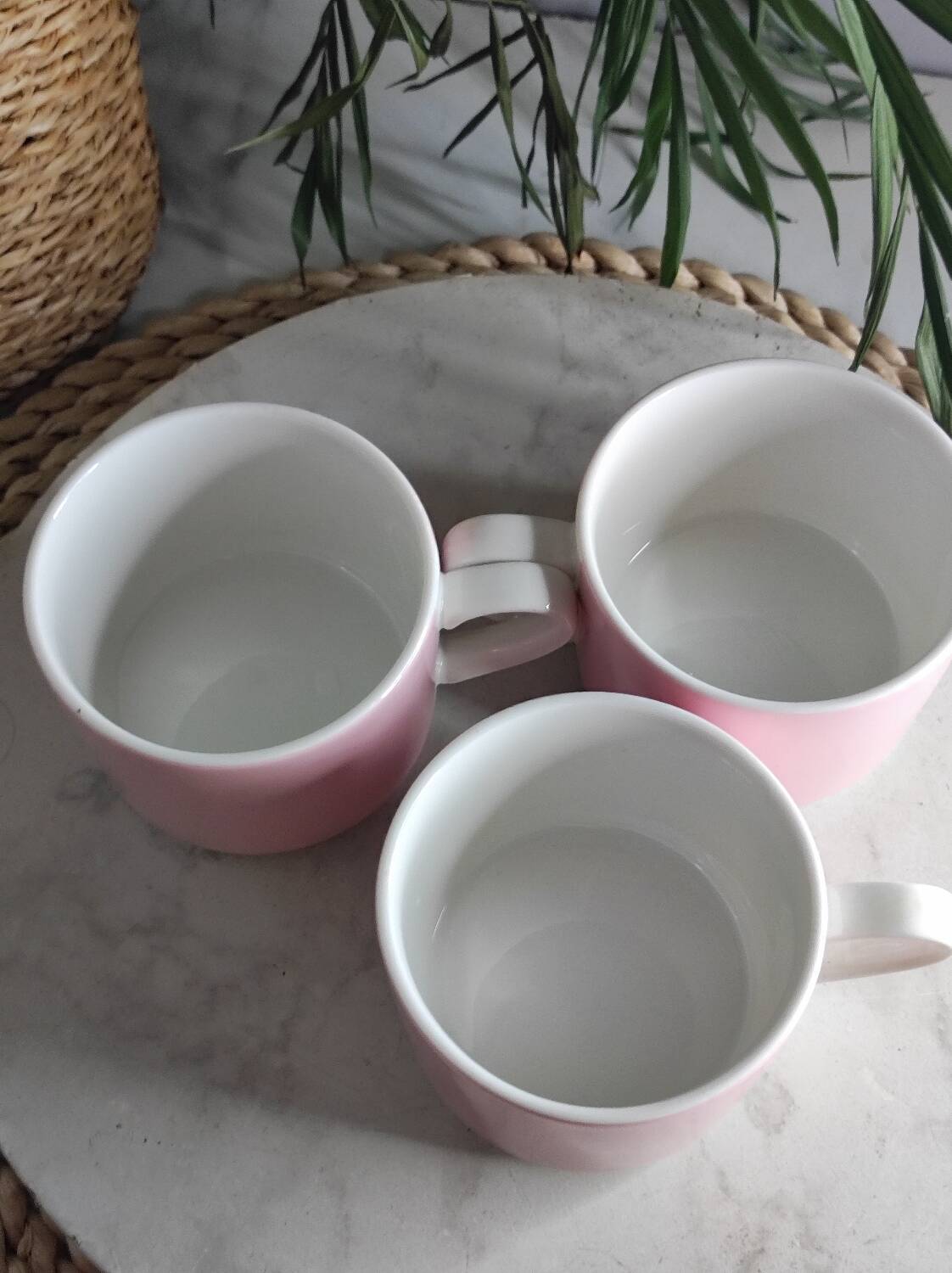 Pink coffee set 6