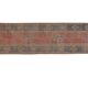 Vintage Turkish Oushak Rug Handwoven 61x313 cm