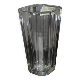 Baccarat crystal vase circa 1950