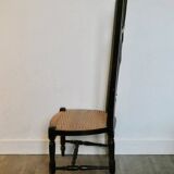 Provençal nursing chair with caned seat, around 1900